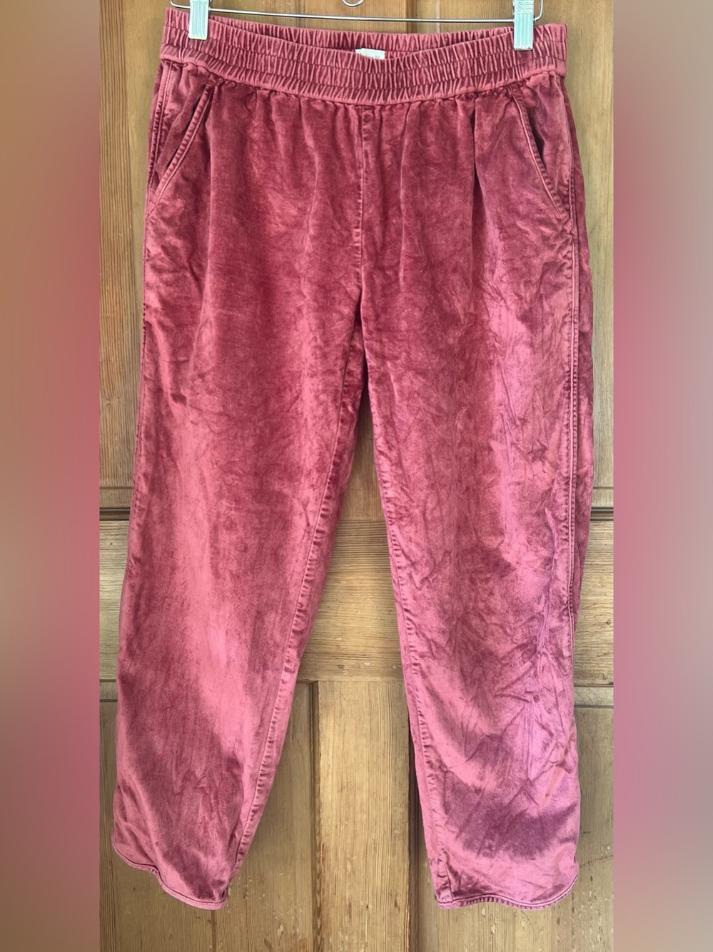 Madewell Velvet Track Trousers S